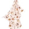 La Millou Wohndecken & Plaids<Decke "Fringe" in Rosa/ Bunt