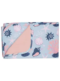 Walkiddy Wohndecken & Plaids<Decke "Shells Pearls" in Blau