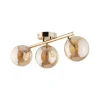 Licht-Erlebnisse Decken- & Hängeleuchten<Deckenlampe (B)23 x (L)47 x (H)17 cm in Gold Bernstein