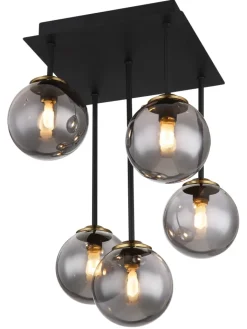 Globo lighting Decken- & Hängeleuchten<Deckenleuchte "JORGE" in black