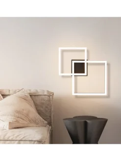 ZMH Decken- & Hängeleuchten<Deckenleuchte LED in schwarz 24W Moderne 3000K Warmweiß Drehbar