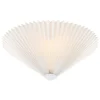 Marksljöd Decken- & Hängeleuchten<Deckenleuchte "Plisado" in Weiß - (H)17 x Ø 43 cm
