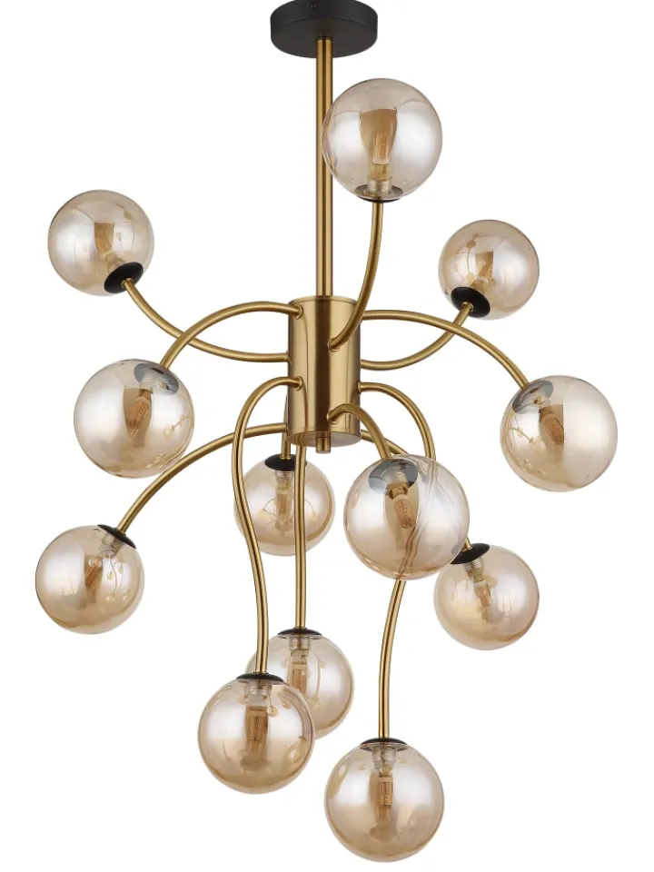 Globo lighting Decken- & Hängeleuchten<Deckenleuchte "RIHA" in gold