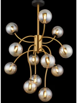 Globo lighting Decken- & Hängeleuchten<Deckenleuchte "RIHA" in gold