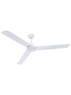Globo lighting Klima & Haushalt<Deckenventilator "Ferro" in Weiß in Weiß - Ø 142 cm