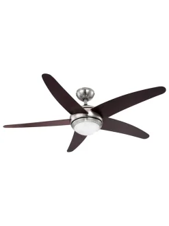 Globo lighting Klima & Haushalt<Deckenventilator in Schwarz - (H)37,2 x Ø 13,2 cm