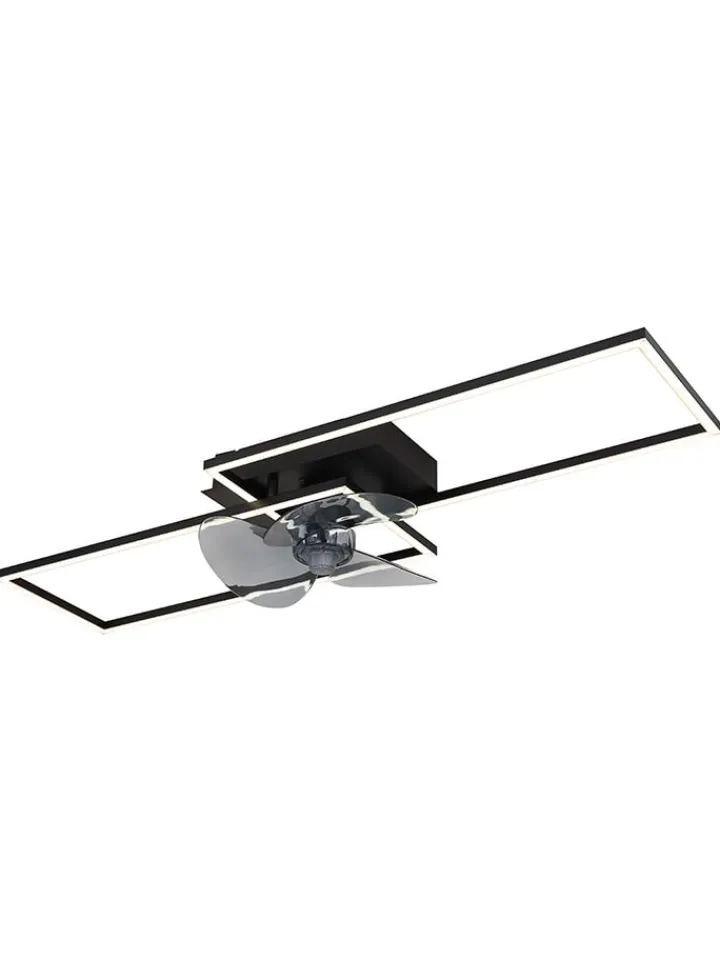 Globo lighting Klima & Haushalt<Deckenventilator "Tatiana" in Schwarz - (B)90 x (H)15 x (T)30 cm