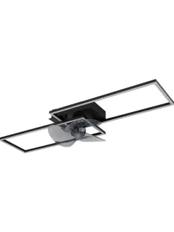 Globo lighting Klima & Haushalt<Deckenventilator "Tatiana" in Schwarz - (B)90 x (H)15 x (T)30 cm