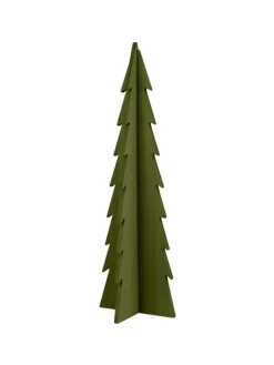 IB Laursen Künstliche Weihnachtsbäume<Deko Tannenbaum stehend aus Holz in grün
