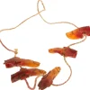 CHAKS Wohndekoration<Dekoanhänger "Blooded Fingers" Creme/ Rot - (L)7 cm