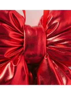 Boltze Wohndekoration<Dekoanhänger "Bowy" in Rot - (H)6,5 cm