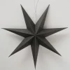 Boltze Wohndekoration<Dekoanhänger "Kassina" in Schwarz - (H)16,5 x Ø 50 cm