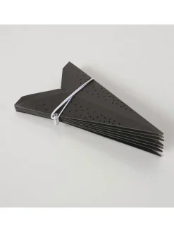 Boltze Wohndekoration<Dekoanhänger "Kassina" in Schwarz - (H)16,5 x Ø 50 cm