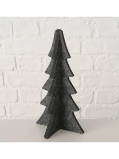 Boltze Dekofiguren & -Objekte<Dekoaufsteller "Felty" in Grau - (B)12 x (H)22 x (T)12 cm