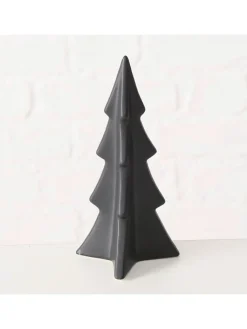 Boltze Dekofiguren & -Objekte<Dekoaufsteller "Hakon" in Schwarz - (B)8,3 x (H)15,7 x (T)8,5 cm