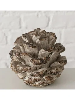 Boltze Dekofiguren & -Objekte<Dekoaufsteller "Modena" in Braun - (H)10,3 x Ø 11 cm