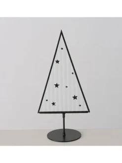 Boltze Dekofiguren & -Objekte<Dekoaufsteller "Stanny" in Schwarz - (H)31,5 cm