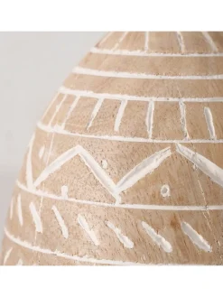 Boltze Dekofiguren & -Objekte<Dekoaufsteller "Telur" in Beige - (H)10 x Ø 7 cm