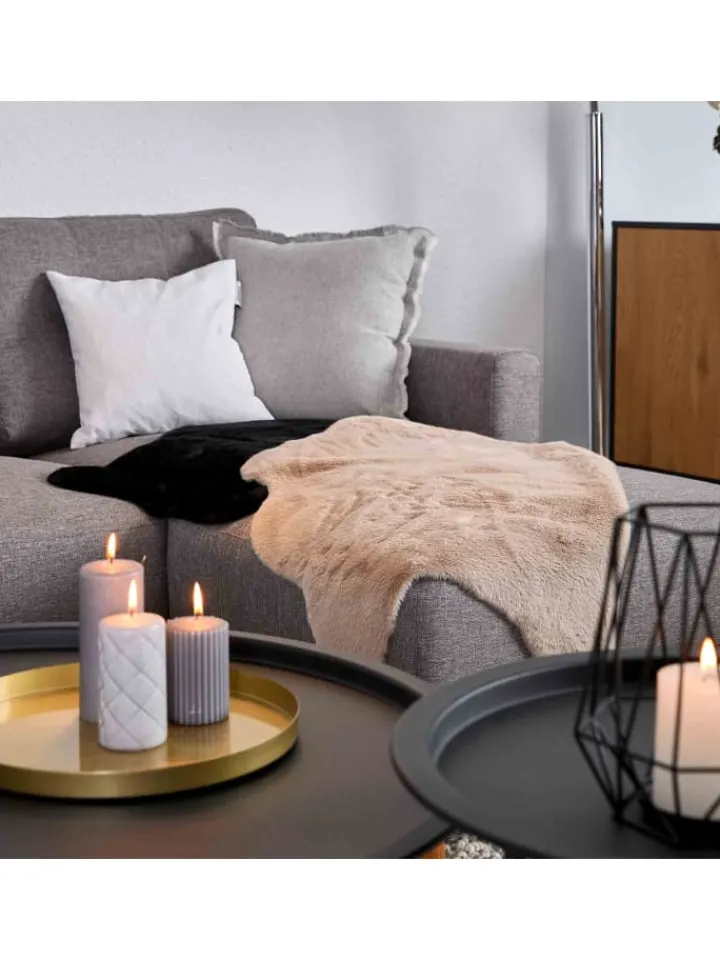 Astra Lammfelle & Co<Dekofell ELDA 1 in Beige