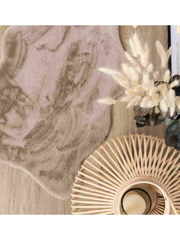 Astra Lammfelle & Co<Dekofell ELDA 1 in Beige
