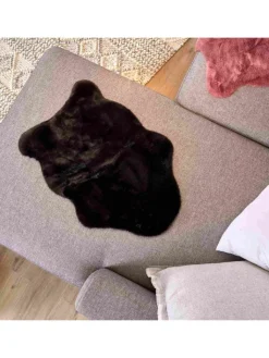 Astra Lammfelle & Co<Dekofell ELDA 1 in Schwarz