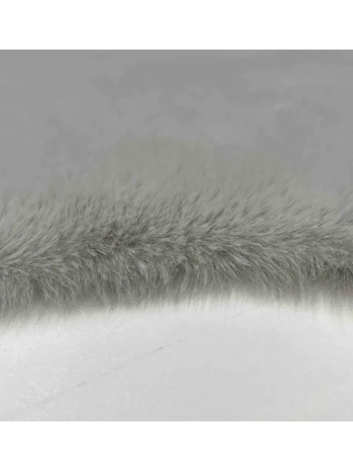 Astra Lammfelle & Co<Dekofell ELDA 1 in Silber