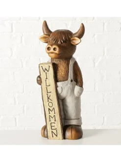 Boltze Dekofiguren & -Objekte<Dekofigur "Buffi" in Braun - (H)50,5 cm