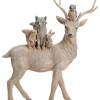 G. Wurm Dekofiguren & -Objekte<Dekofigur ''Deer'' in Beige - (B)28 x (H)35 x (T)10 cm