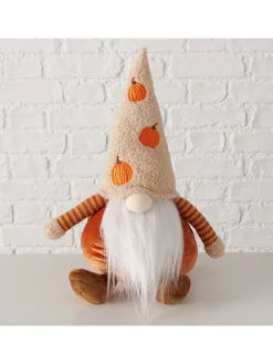 Boltze Dekofiguren & -Objekte<Dekofigur "Elvin" in Beige/ Orange - (H)35 cm