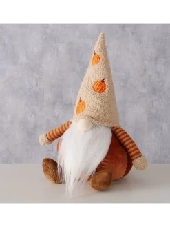 Boltze Dekofiguren & -Objekte<Dekofigur "Elvin" in Beige/ Orange - (H)35 cm