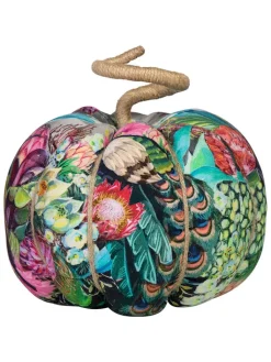Mars & More Dekofiguren & -Objekte<Dekofigur "Fleury Pumpkin" in Bunt - (H)23 x Ø 23 cm