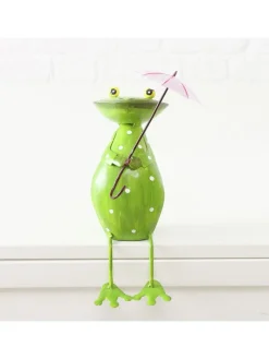 Boltze Dekofiguren & -Objekte<Dekofigur "Frolin" in Grün - (H)29 cm