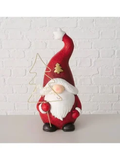 Boltze Dekofiguren & -Objekte<Dekofigur "Georg" in Rot/ Weiß - (H)40 cm