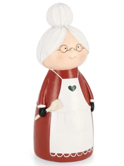 Bizzotto Dekofiguren & -Objekte<Dekofigur "Granny" in Rot - (H)22 cm