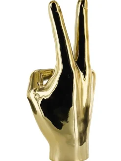 Rétro Chic Dekofiguren & -Objekte<Dekofigur in Gold - (H)27 cm (Überraschungsprodukt)