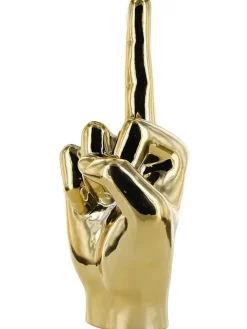 Rétro Chic Dekofiguren & -Objekte<Dekofigur in Gold - (H)27 cm (Überraschungsprodukt)