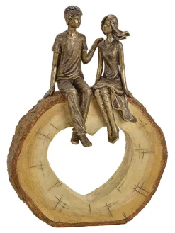 G. Wurm Dekofiguren & -Objekte<Dekofigur in Hellbraun - (B)20 x (H)28 x (T)6 cm