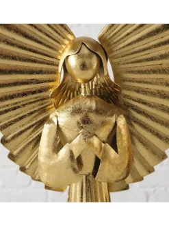 Boltze Dekofiguren & -Objekte<Dekofigur "Nuriel" in Gold - (H)54 cm
