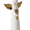 Boltze Dekofiguren & -Objekte<Dekofigur "Tatjana" in Weiß - (B)7,8 x (H)14,8 x (B)7,8 x (H)14,8 cm
