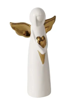 Boltze Dekofiguren & -Objekte<Dekofigur "Tatjana" in Weiß - (B)7,8 x (H)14,8 x (B)7,8 x (H)14,8 cm