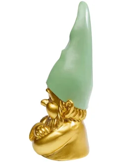 Kare Dekofiguren & -Objekte<Dekofigur "Zwerg" in Grün/ Gold - (H)21 cm