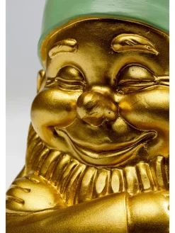 Kare Dekofiguren & -Objekte<Dekofigur "Zwerg" in Grün/ Gold - (H)21 cm