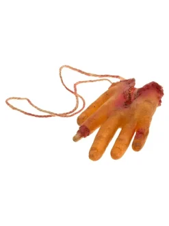 CHAKS Partyzubehör & -Dekoration<Dekohänger ''Blooded Hand'' in Orange - (B)15,5 x (H)9,5 x (T)3 cm