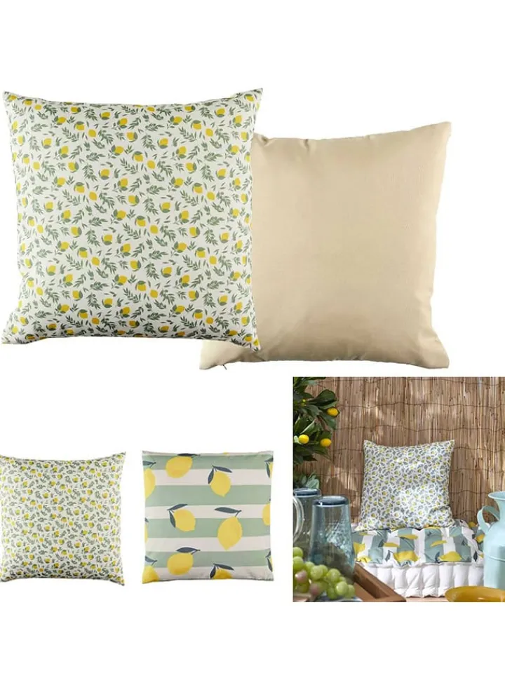 Garden Spirit Gartenmöbel<Dekokissen "Citrons" - (L)40 x (B)40 cm (Überraschungsprodukt)