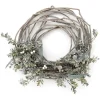 SiL Interiors Dekofiguren & -Objekte<Deko-Kranz ''Wood & Sage'' in Hellbraun/ Grün - Ø 55 cm