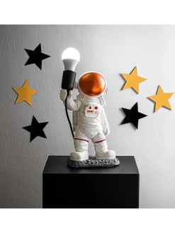 ABERTO DESIGN Lichterketten & Dekobeleuchtung|Lichterketten & Deko-Leuchten<Dekoleuchte "Astronaut" in Weiß - (H)32
