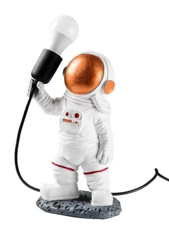 ABERTO DESIGN Lichterketten & Dekobeleuchtung|Lichterketten & Deko-Leuchten<Dekoleuchte "Astronaut" in Weiß - (H)32
