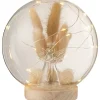 J Line Lichterketten & Dekobeleuchtung|Lichterketten & Deko-Leuchten<Dekoleuchte in Beige - (H)16 x Ø 15 cm