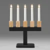 Konstsmide Lichterketten & Deko-Leuchten<Dekoleuchte in Schwarz/ Hellbraun - (B)22,5 x (H)30,2 x (T)8 cm