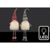 SiL Interiors Lichterketten & Deko-Leuchten<Dekoleuchte "Santa" in Rot/ Grau - (H)85 cm (Überraschungsprodukt)